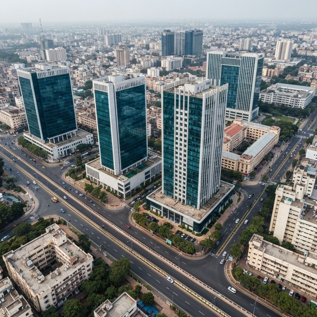 Pune cityscape